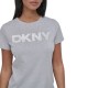 DKNY</br>DKNY DP5T9923-PSI Γυναικείο T-shirt Γκρι/Ασημί DKNY</br>DKNY DP5T9923-PSI Γυναικείο T-shirt Γκρι/Ασημί