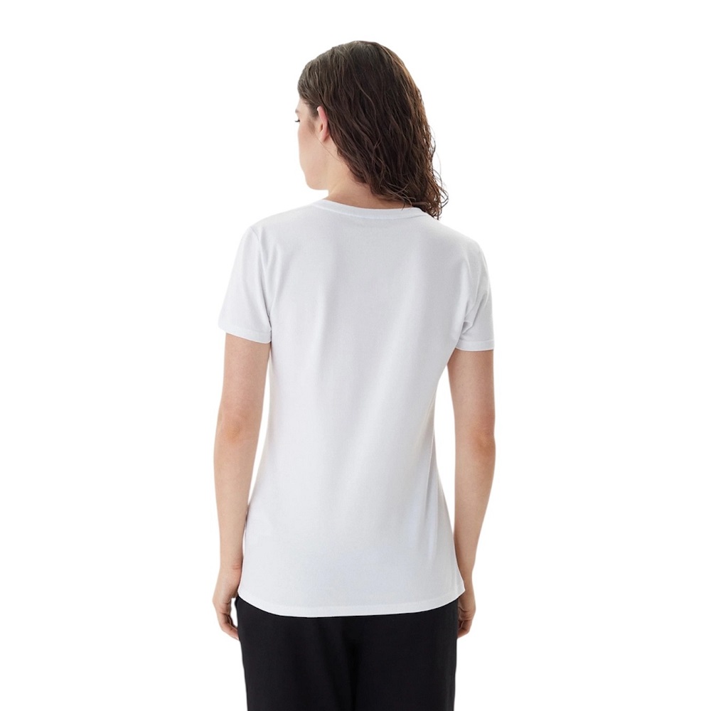 DKNY</br>DKNY DP5T9923-WTL Γυναικείο T-shirt Λευκό/Ασημί