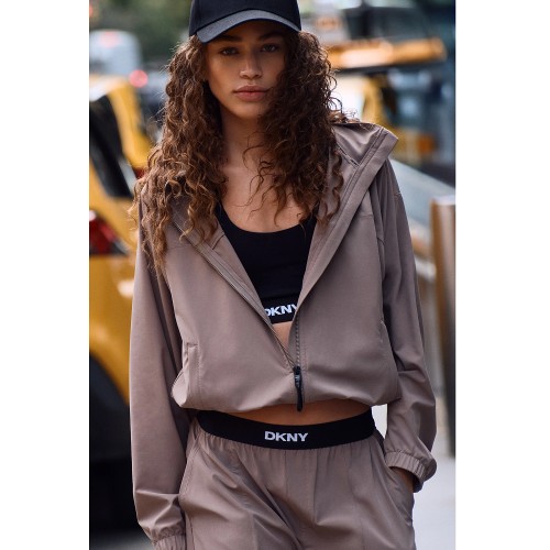 DKNY DP6J9600-MUR Γυναικείο Μπουφάν Γκρι