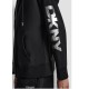 DKNY</br>DKNY DP6J9715-BSV Γυναικεία Ζακέτα Φούτερ Μαύρο/Ασημί