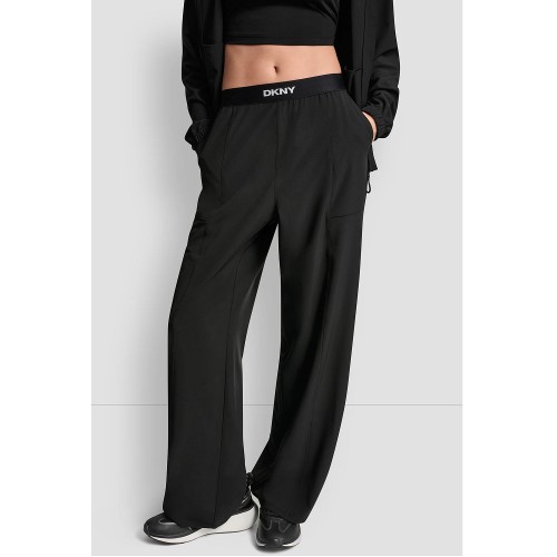 DKNY DP6P3645-BLK Γυναικείο Παντελόνι Μαύρο