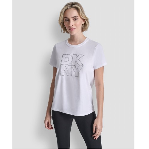 DKNY DP6T1533-WHT Γυναικείο T-shirt Λευκό