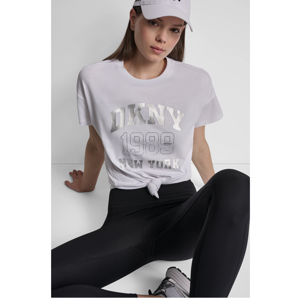 DKNY</br>DKNY DP6T1580-WHT Γυναικείο T-shirt Λευκό DKNY</br>DKNY DP6T1580-WHT Γυναικείο T-shirt Λευκό