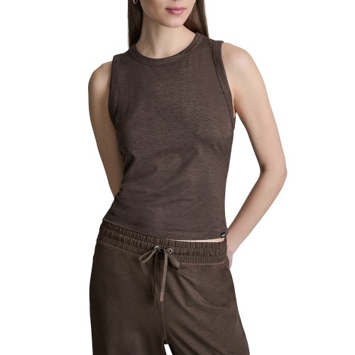 DKNY DP6T1680-OFG Γυναικείο Τοπ Καφέ