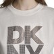 DKNY</br>DKNY DP6T1731-FRQ Γυναικείο T-shirt Εκρού/Καφέ DKNY</br>DKNY DP6T1731-FRQ Γυναικείο T-shirt Εκρού/Καφέ