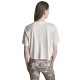 DKNY</br>DKNY DP6T1731-FRQ Γυναικείο T-shirt Εκρού/Καφέ DKNY</br>DKNY DP6T1731-FRQ Γυναικείο T-shirt Εκρού/Καφέ