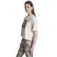 DKNY</br>DKNY DP6T1731-FRQ Γυναικείο T-shirt Εκρού/Καφέ DKNY</br>DKNY DP6T1731-FRQ Γυναικείο T-shirt Εκρού/Καφέ