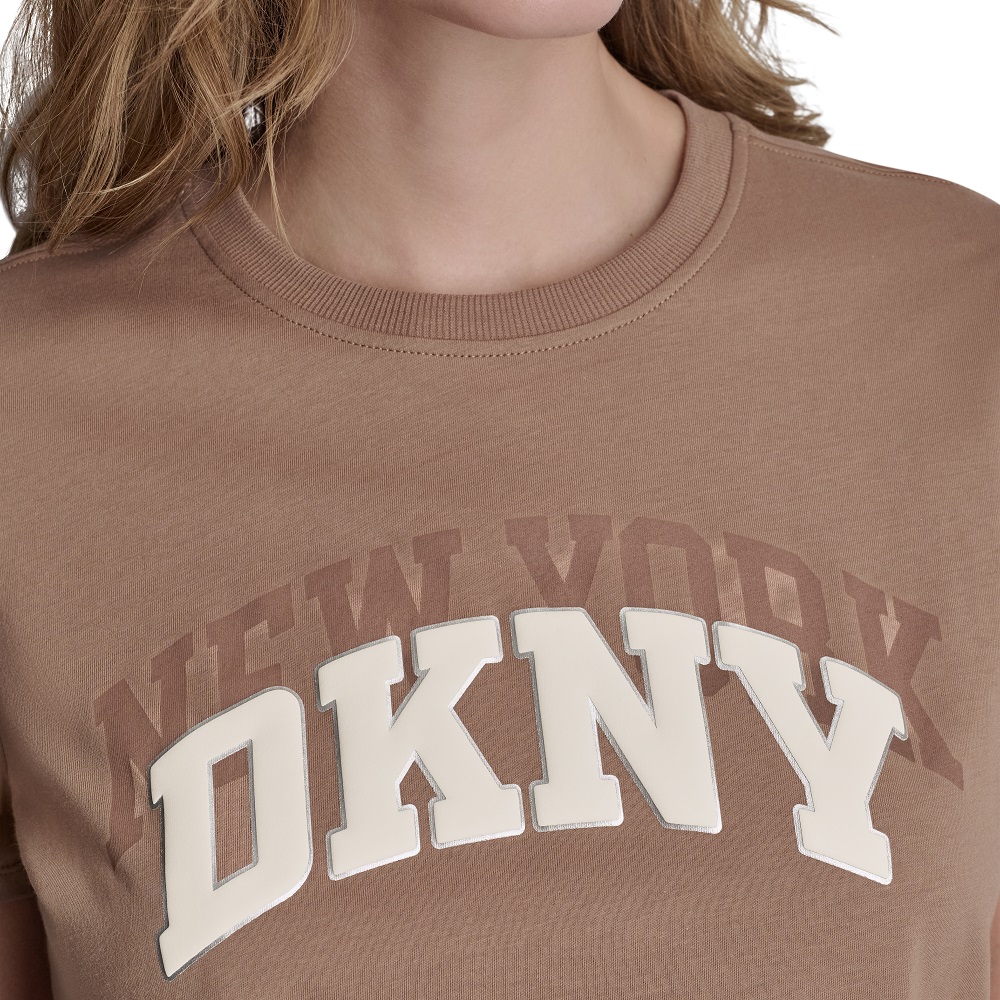DKNY</br>DKNY DP6T1733-D53 Γυναικείο T-shirt Μπεζ DKNY</br>DKNY DP6T1733-D53 Γυναικείο T-shirt Μπεζ