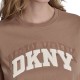 DKNY</br>DKNY DP6T1733-D53 Γυναικείο T-shirt Μπεζ DKNY</br>DKNY DP6T1733-D53 Γυναικείο T-shirt Μπεζ