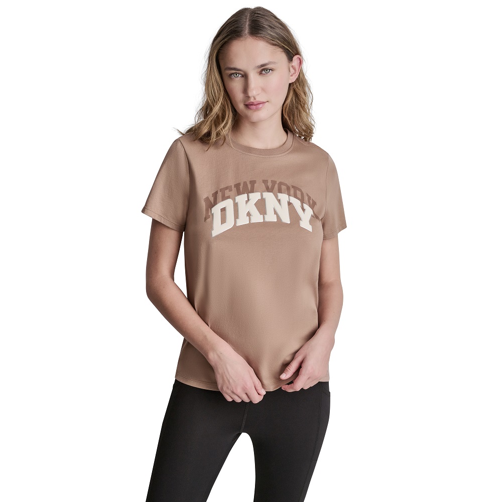 DKNY</br>DKNY DP6T1733-D53 Γυναικείο T-shirt Μπεζ DKNY</br>DKNY DP6T1733-D53 Γυναικείο T-shirt Μπεζ