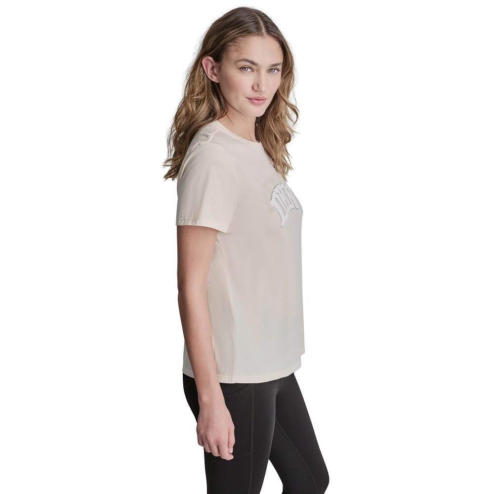 DKNY</br>DKNY DP6T1733-EN2 Γυναικείο T-shirt Εκρού DKNY</br>DKNY DP6T1733-EN2 Γυναικείο T-shirt Εκρού