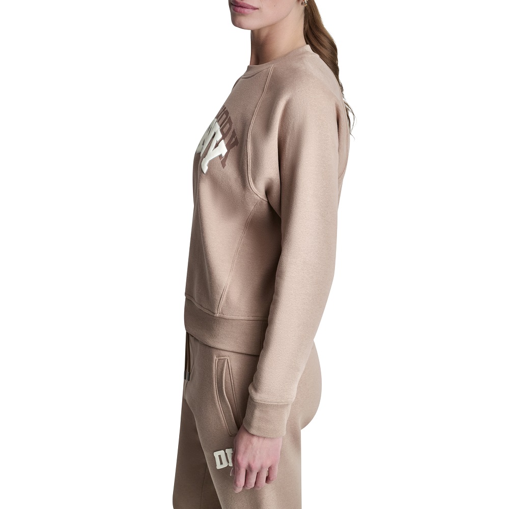DKNY</br>DKNY DP6T1755-D53 Γυναικείο Φούτερ Μπεζ DKNY</br>DKNY DP6T1755-D53 Γυναικείο Φούτερ Μπεζ