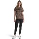 DKNY</br>DKNY DP6T1756-GV0 Γυναικείο T-shirt Λεοπάρ Κάμελ DKNY</br>DKNY DP6T1756-GV0 Γυναικείο T-shirt Λεοπάρ Κάμελ