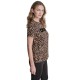DKNY</br>DKNY DP6T1756-GV0 Γυναικείο T-shirt Λεοπάρ Κάμελ DKNY</br>DKNY DP6T1756-GV0 Γυναικείο T-shirt Λεοπάρ Κάμελ