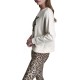 DKNY</br>DKNY DP6T1867-HLB Γυναικείο Φούτερ Εκρού Λεοπάρ Κάμελ DKNY</br>DKNY DP6T1867-HLB Γυναικείο Φούτερ Εκρού Λεοπάρ Κάμελ