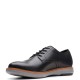 CLARKS</br>Ανδρικά Δετά Παπούτσια Μαύρο Δέρμα DRAPER LACE Clarks CLARKS</br>Ανδρικά Δετά Παπούτσια Μαύρο Δέρμα DRAPER LACE Clarks