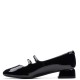 CLARKS</br>Γυναικεία Loafers Μαύρο Λουστρίνι DAISS30 SHINE Clarks CLARKS</br>Γυναικεία Loafers Μαύρο Λουστρίνι DAISS30 SHINE Clarks