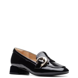 Γυναικεία Loafers Μαύρο Λουστρίνι DAISS30 TRIM Clarks