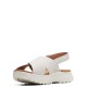 CLARKS</br>Γυναικεία Σανδάλια Off White Δέρμα DASHLITE WISH Clarks CLARKS</br>Γυναικεία Σανδάλια Off White Δέρμα DASHLITE WISH Clarks