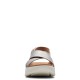 CLARKS</br>Γυναικεία Σανδάλια Ασημί Δέρμα DASHLITE WISH Clarks CLARKS</br>Γυναικεία Σανδάλια Ασημί Δέρμα DASHLITE WISH Clarks