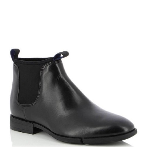 Ανδρικά Μποτάκια Μαύρο Δέρμα Chelsea DAULTON UP Clarks Ανδρικά Μποτάκια Μαύρο Δέρμα Chelsea DAULTON UP Clarks