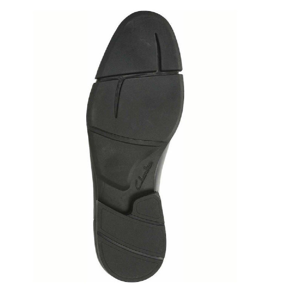 CLARKS</br>Ανδρικά Μποτάκια Μαύρο Δέρμα Chelsea DAULTON UP Clarks