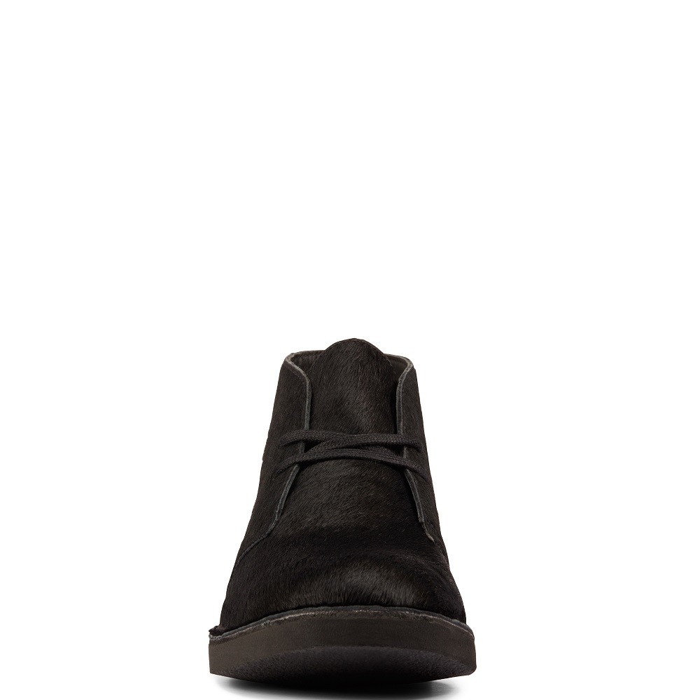 CLARKS</br>Γυναικεία Μποτάκια Μαύρο Suede DESERT BOOT2 Clarks