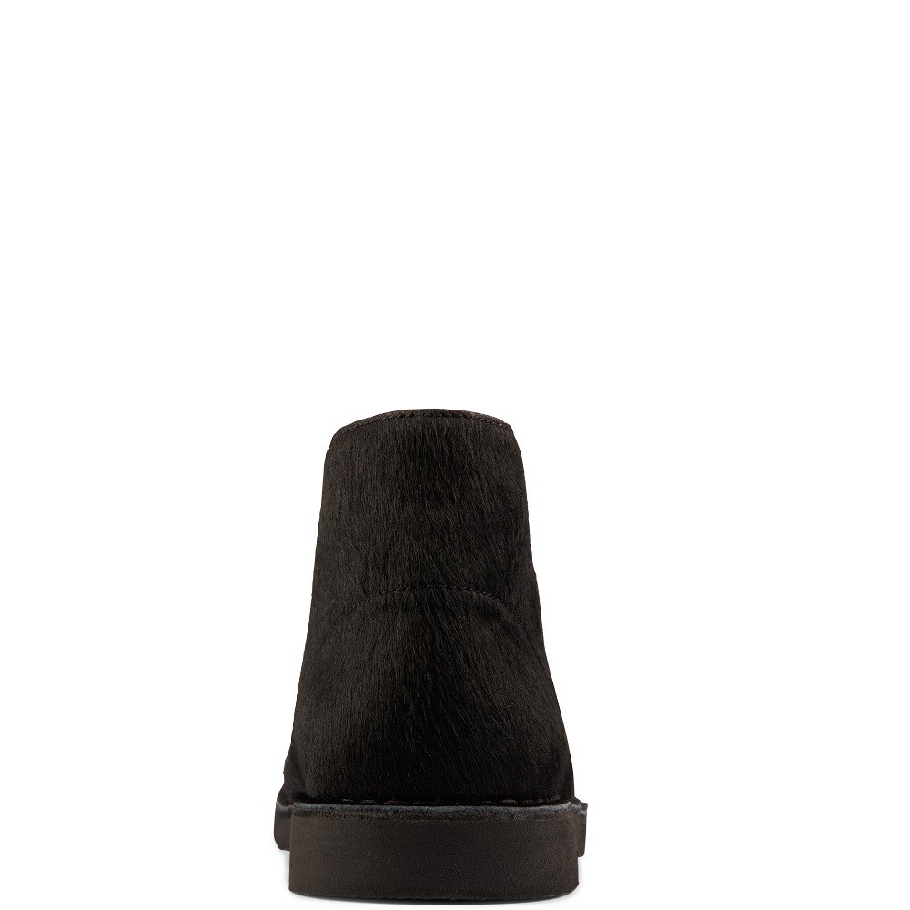 CLARKS</br>Γυναικεία Μποτάκια Μαύρο Suede DESERT BOOT2 Clarks