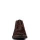 CLARKS</br>Γυναικεία Μποτάκια Μπορντό Suede DESERT BOOT2 Clarks