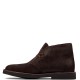CLARKS</br>Γυναικεία Μποτάκια Μπορντό Suede DESERT BOOT2 Clarks