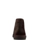 CLARKS</br>Γυναικεία Μποτάκια Μπορντό Suede DESERT BOOT2 Clarks