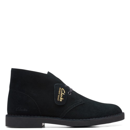 Ανδρικά Μποτάκια Μαύρο Suede DESERT BOOT EVO Clarks