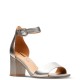 CLARKS</br>Γυναικεία Πέδιλα Ατσάλι Δέρμα DEVA MAE Clarks