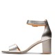 CLARKS</br>Γυναικεία Πέδιλα Ατσάλι Δέρμα DEVA MAE Clarks
