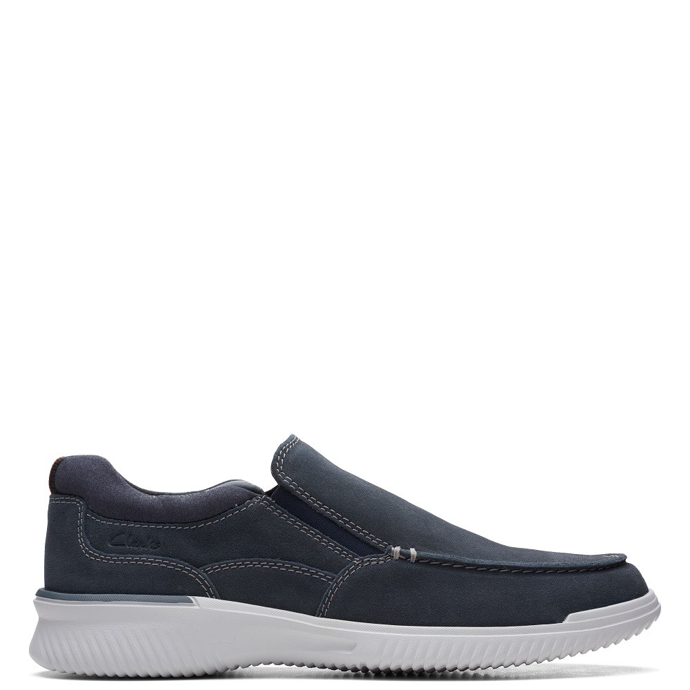 CLARKS</br>Ανδρικά Παντοφλέ Παπούτσια Μπλε Suede DONAWAY FREE Clarks CLARKS</br>Ανδρικά Παντοφλέ Παπούτσια Μπλε Suede DONAWAY FREE Clarks