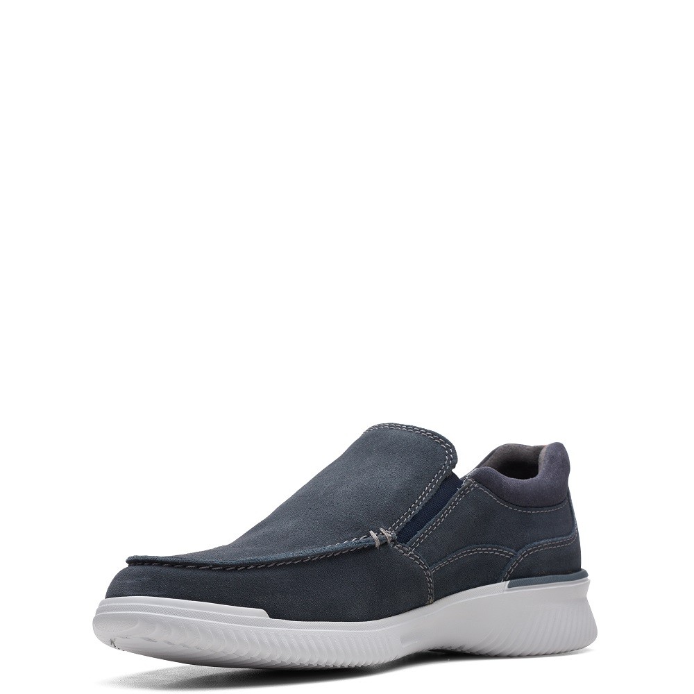 CLARKS</br>Ανδρικά Παντοφλέ Παπούτσια Μπλε Suede DONAWAY FREE Clarks CLARKS</br>Ανδρικά Παντοφλέ Παπούτσια Μπλε Suede DONAWAY FREE Clarks