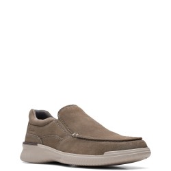 Ανδρικά Παντοφλέ Παπούτσια Μπεζ Suede DONAWAY FREE Clarks