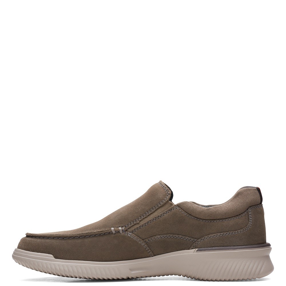 CLARKS</br>Ανδρικά Παντοφλέ Παπούτσια Καφέ Suede DONAWAY FREE Clarks CLARKS</br>Ανδρικά Παντοφλέ Παπούτσια Καφέ Suede DONAWAY FREE Clarks
