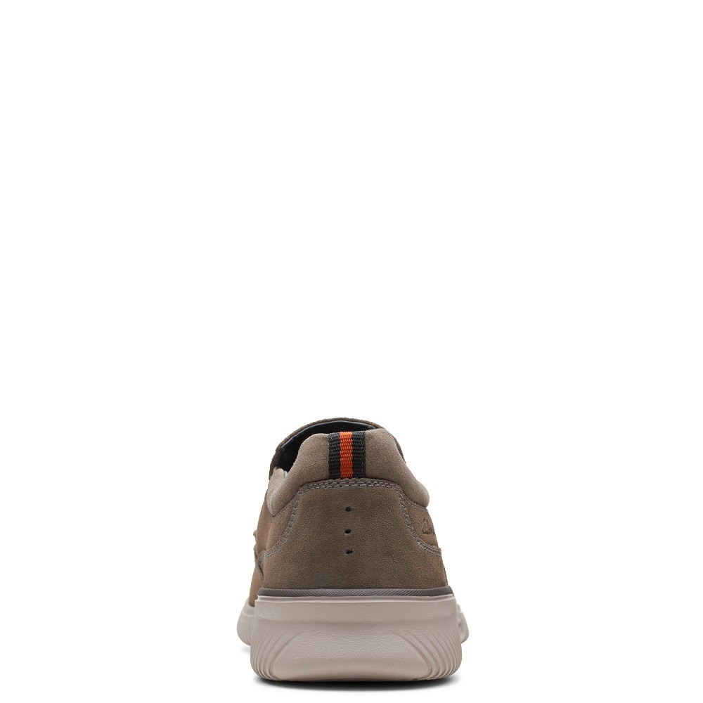 CLARKS</br>Ανδρικά Παντοφλέ Παπούτσια Καφέ Suede DONAWAY FREE Clarks CLARKS</br>Ανδρικά Παντοφλέ Παπούτσια Καφέ Suede DONAWAY FREE Clarks
