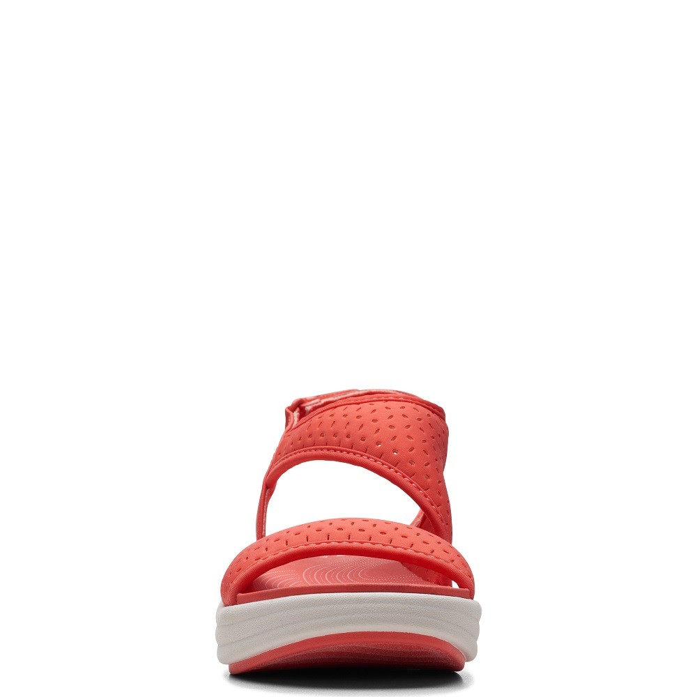 CLARKS</br>Γυναικεία Σανδάλια Κοραλί DRIFT FERN Clarks