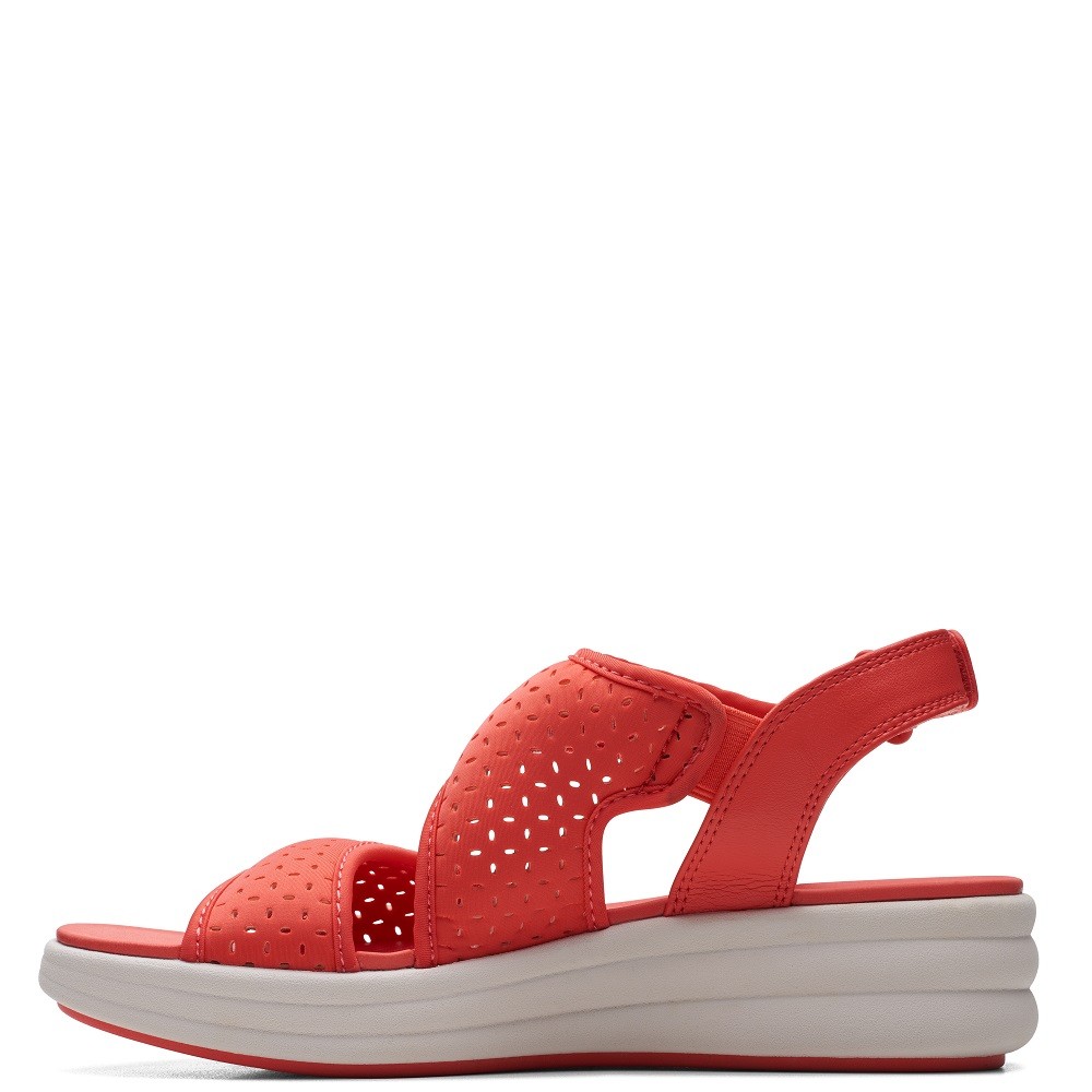 CLARKS</br>Γυναικεία Σανδάλια Κοραλί DRIFT FERN Clarks