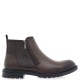 JK LONDON</br>Ανδρικά Μποτάκια Καφέ E112 JK London