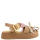 KOMIS & KOMIS</br>Komis & Komis E30 Γυναικεία Σανδάλια Ταμπά Suede Δέρμα