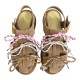 KOMIS & KOMIS</br>Komis & Komis E30 Γυναικεία Σανδάλια Ταμπά Suede Δέρμα