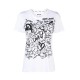 DKNY</br>Γυναικείο Τ-shirt Λευκό/Μαύρο E34TBDNA-KFG DKNY DKNY</br>Γυναικείο Τ-shirt Λευκό/Μαύρο E34TBDNA-KFG DKNY