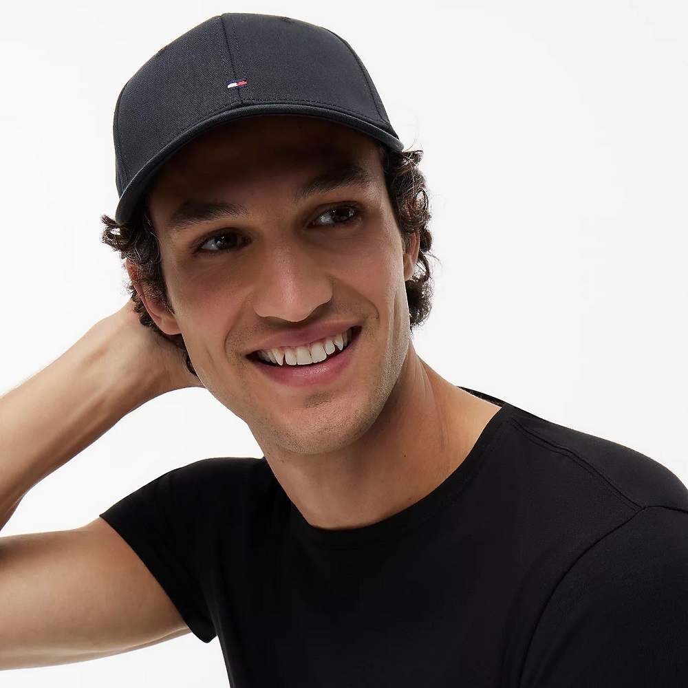 TOMMY HILFIGER</br>Tommy Hilfiger Classic Flag Embroidery 6 Panel Baseball Cap E367895041-083 Ανδρικό Καπέλο Μαύρο TOMMY HILFIGER</br>Tommy Hilfiger Classic Flag Embroidery 6 Panel Baseball Cap E367895041-083 Ανδρικό Καπέλο Μαύρο
