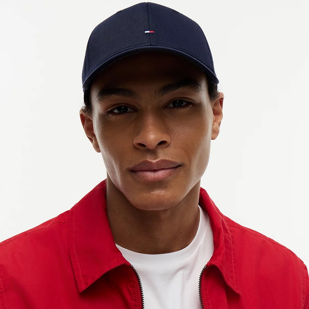TOMMY HILFIGER</br>Tommy Hilfiger Classic Flag Embroidery 6 Panel Baseball Cap E367895041-403 Ανδρικό Καπέλο Μπλε