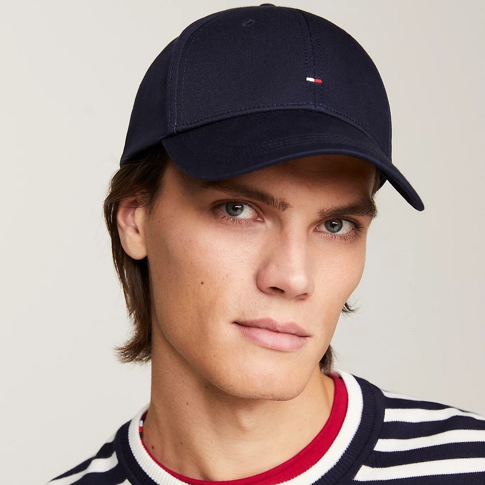 TOMMY HILFIGER</br>Tommy Hilfiger Classic Flag Embroidery 6 Panel Baseball Cap E367895041-403 Ανδρικό Καπέλο Μπλε