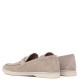 KOMIS & KOMIS</br>Komis & Komis E500 Γυναικεία Loafers Γκρι Suede