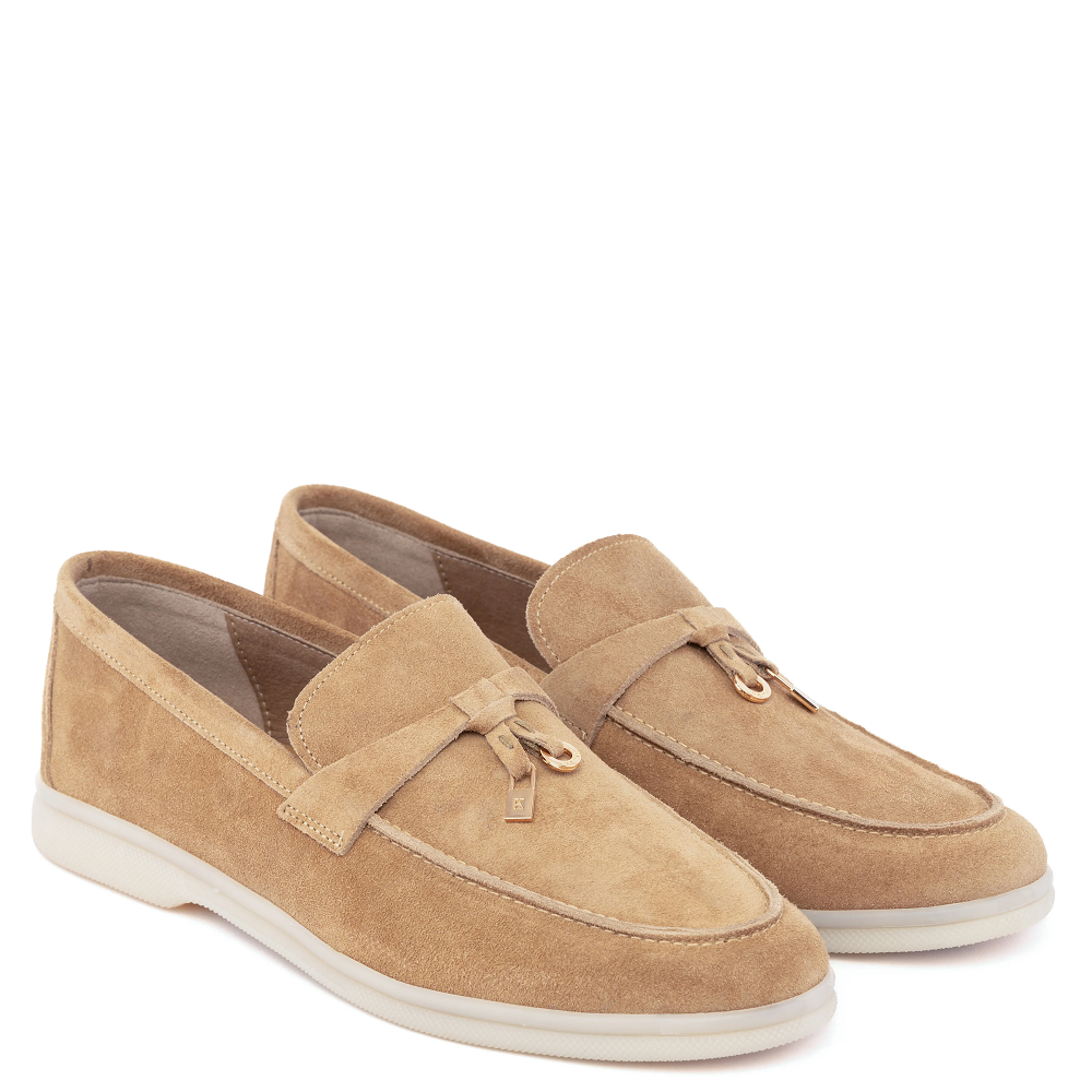KOMIS & KOMIS</br>Komis & Komis E500 Γυναικεία Loafers Ταμπά Suede KOMIS & KOMIS</br>Komis & Komis E500 Γυναικεία Loafers Ταμπά Suede